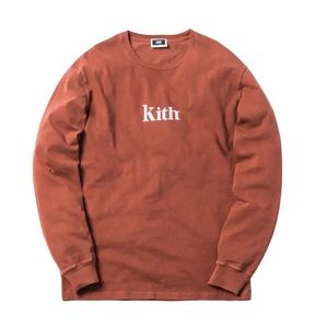 Kith clay long sleeve shirts